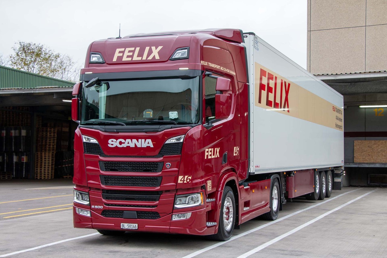 Premier Scania neuf dans le parc de véhicules et impatient de voir ses performances