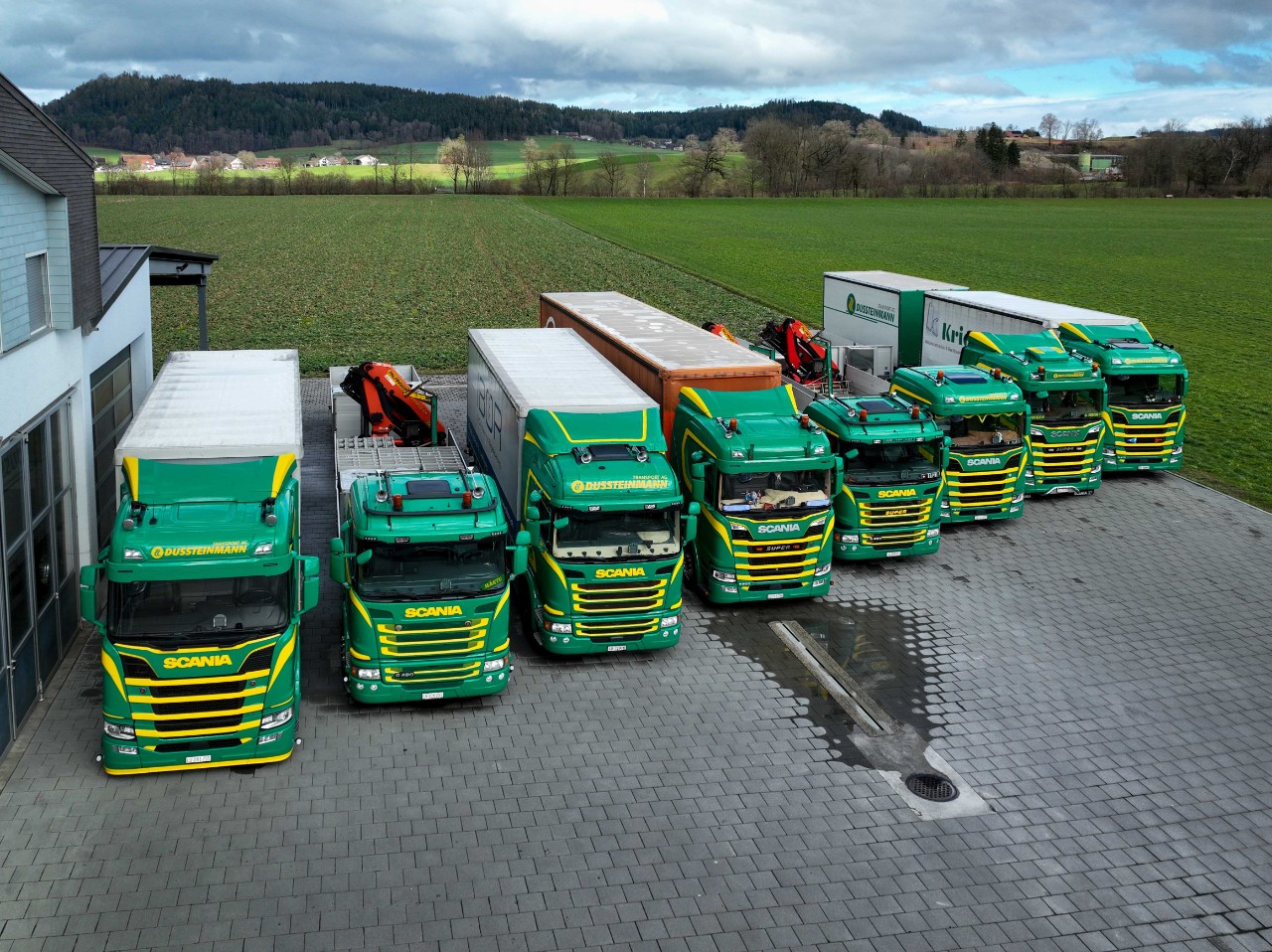 Une année anniversaire riche en moments forts chez DusSteinmann Transport AG à Ettiswil
