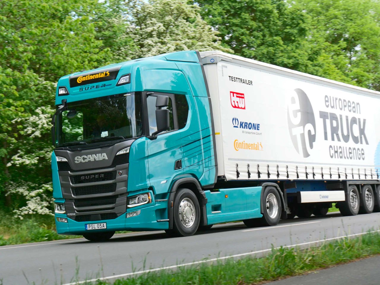 Scania SUPER, le camion le plus économe de l'ETC