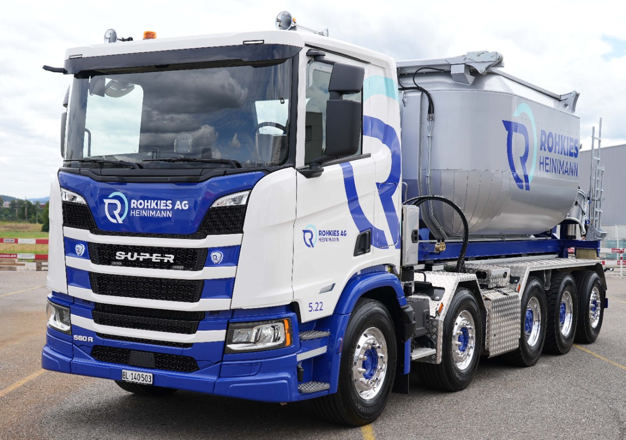 Rohkies + Heinis AG devient Rohkies Heinimann AG à Füllinsdorf. Ou de quatre à neuf véhicules en un peu plus de 20 mois.