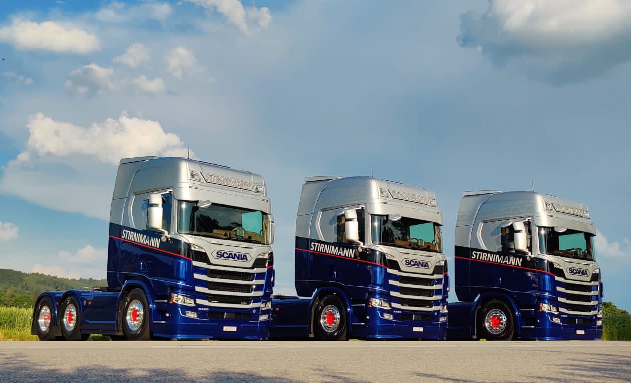 Un concentré de puissance V8 pour Stirnimann Transport AG à Menznau