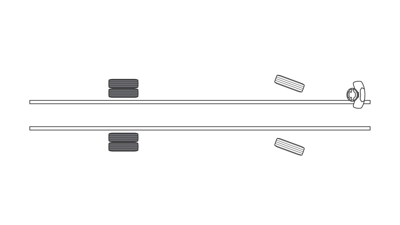 Configuration des essieux 4x2