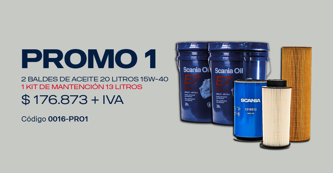 Promoción 1: 2 Baldes + 1 kit de Mantención ($176.873 + IVA)