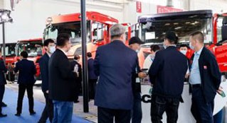 斯堪尼亚消防底盘亮相第十九届中国国际消防设备技术交流博览会