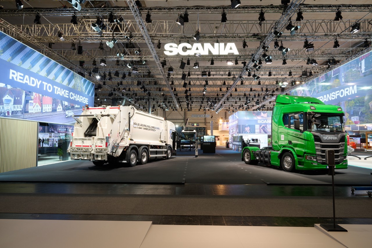 斯堪尼亚携14款车型亮相IAA，推动重型运输“净零”排放