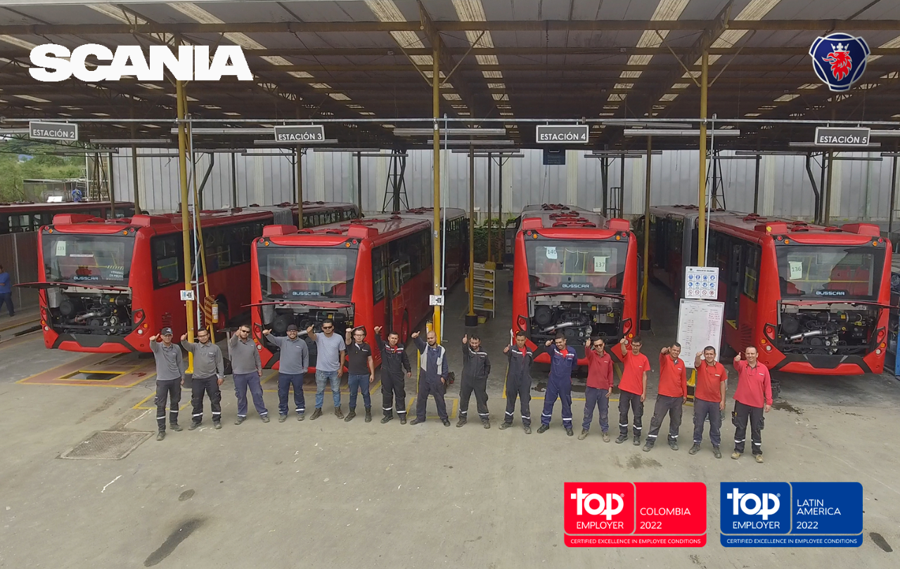 Equipo Scania Colombia