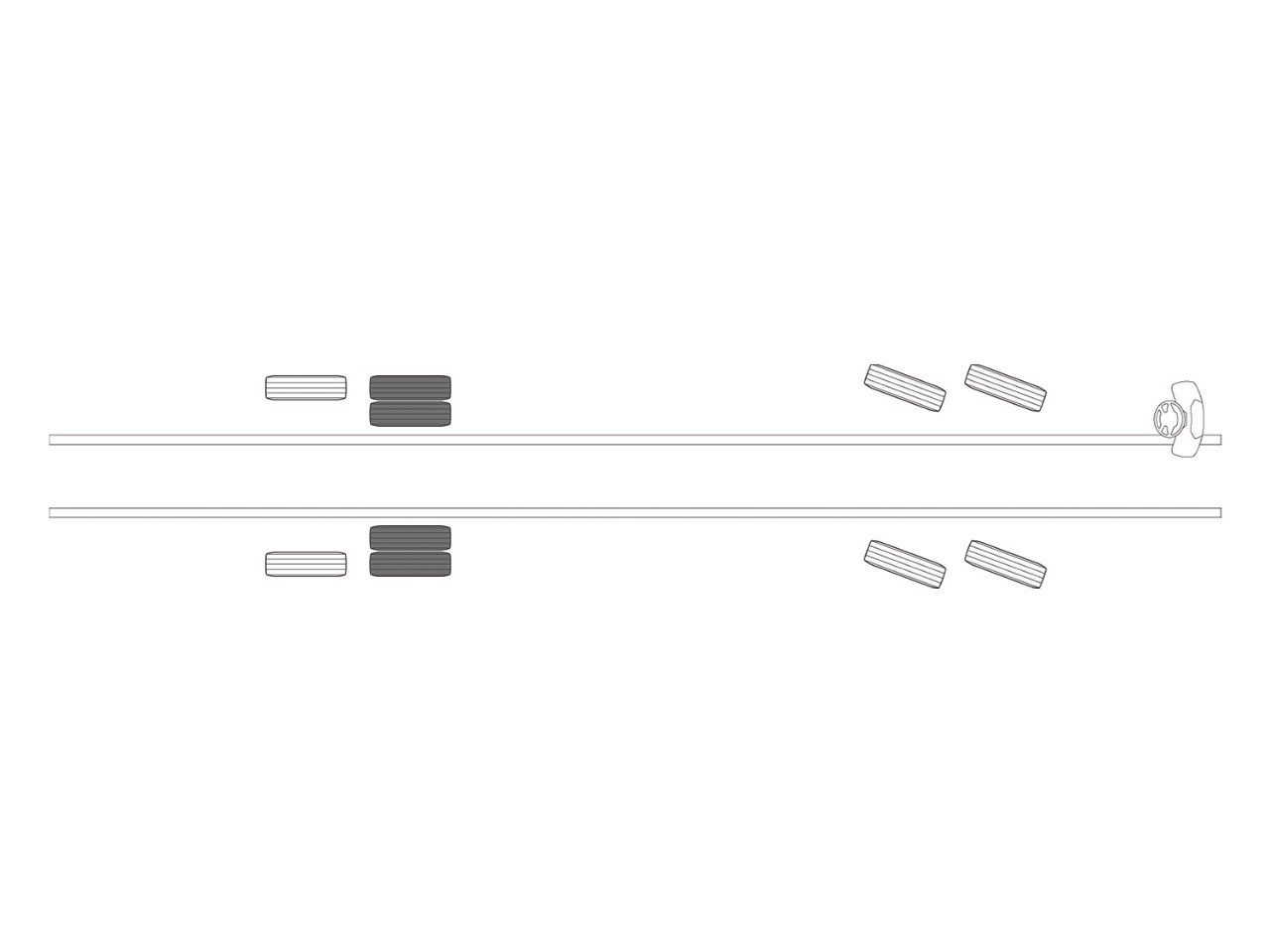 Configuración de ejes 6x2/2