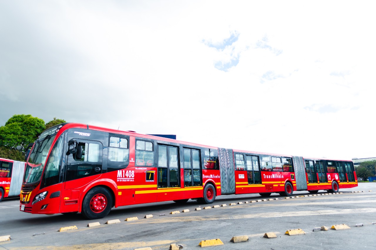 Biarticulado Transmilenio Scania