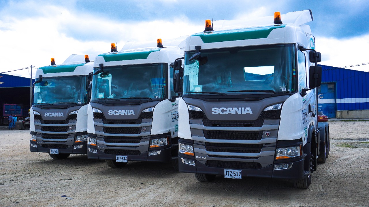Camión de gas Scania Colombia