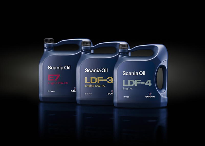 Gama de aceites Scania