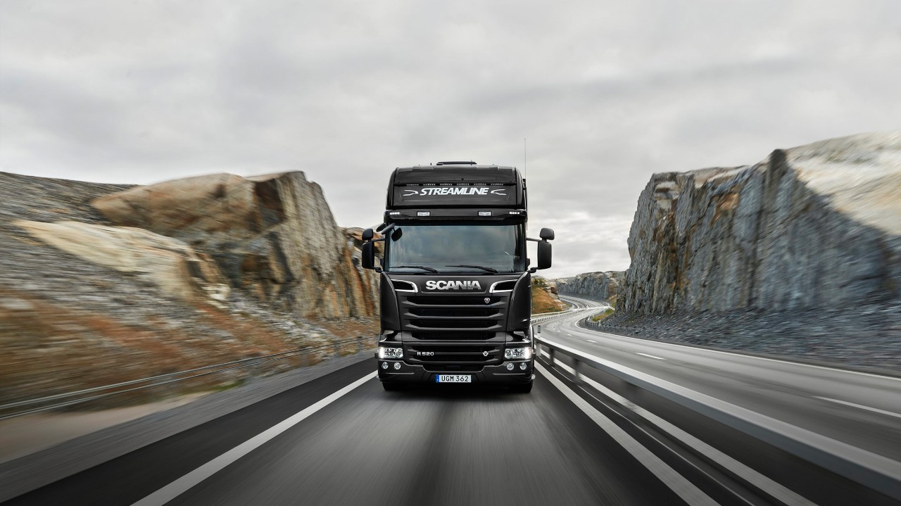 Crown Edition. Scania Streamline. 
Photo: Gustav Lindh 2015