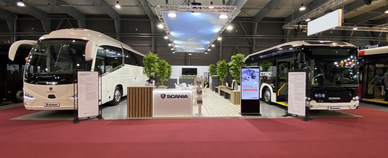 Hlavním exponátem společnosti Scania byl na veletrhu CZECHBUS model Citywide