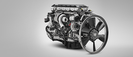 Scania hákový nosič kontejnerů