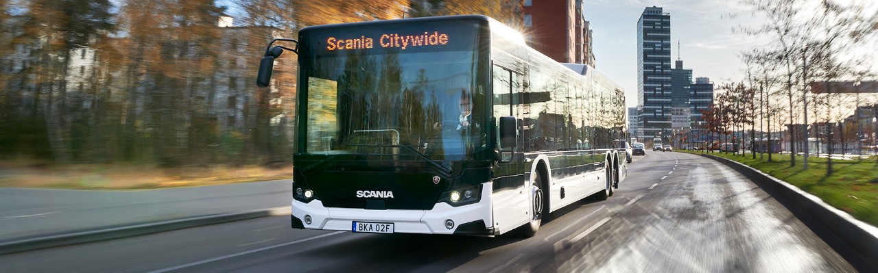 Hybridní model Scania Citywide LE Suburban