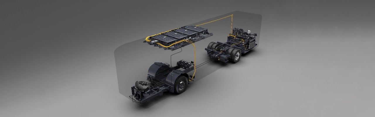 Scania K-chassis low entry (podvozek autobusu Scania se sníženým vstupem)