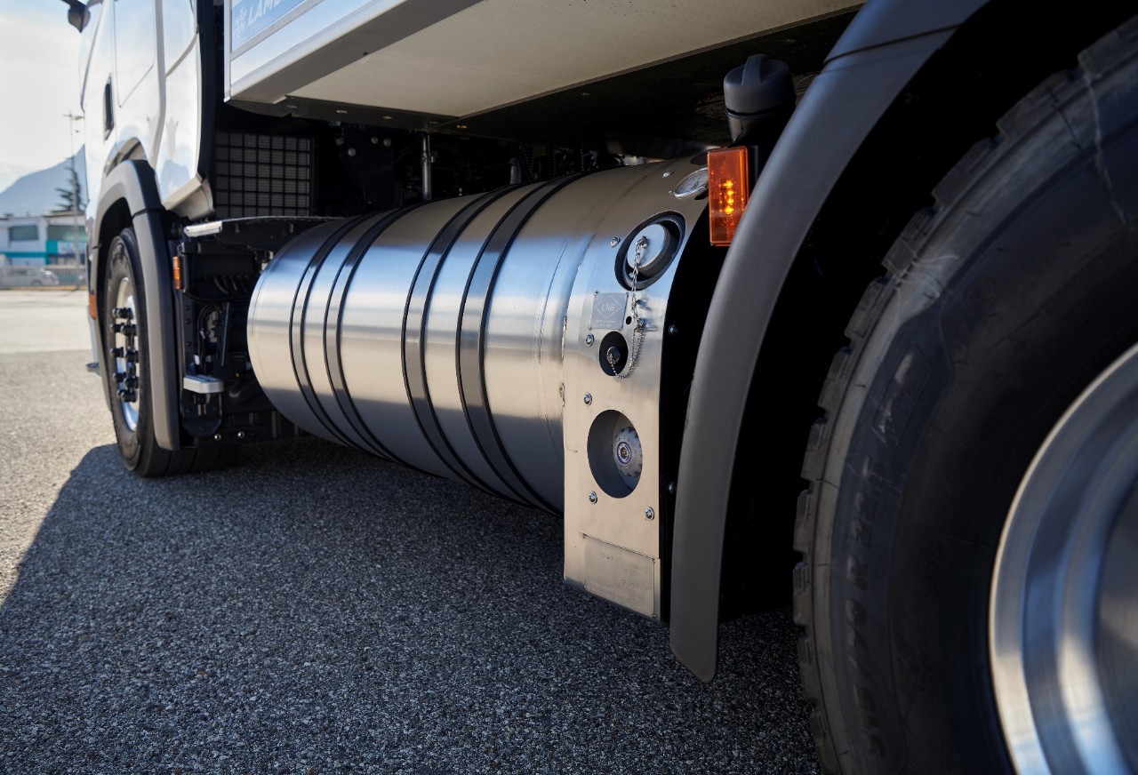 Nádrže plynových nákladních vozidel