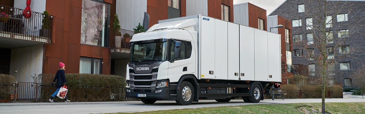 Plug-in hybridní nákladní vozidlo
