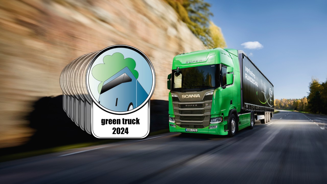 Scania Super - Green Truck
