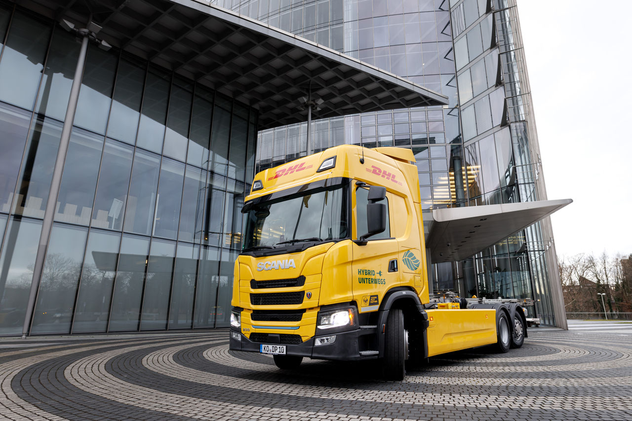 Scania Elektrofahrzeug mit Range Extender 