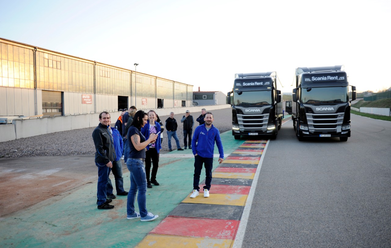 Scania Fahrsicherheitstraining 