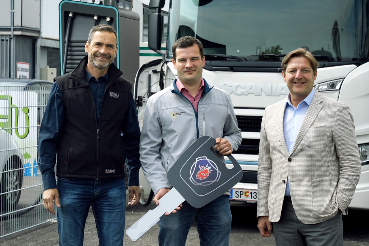  Scania Elektro-​Lkw überzeugt Fahrer und Stadtverwaltung