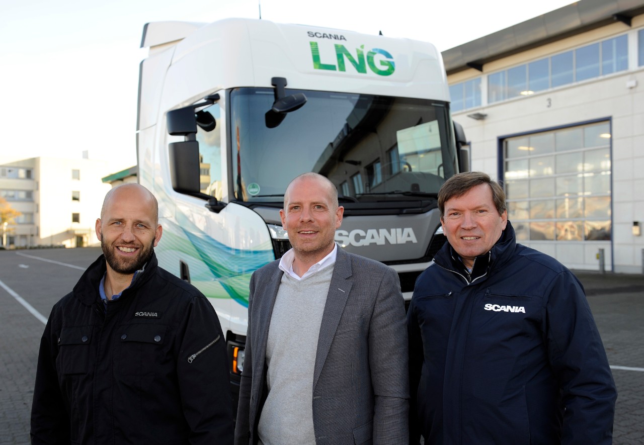 Westfalen-Lippe Spedition begeistert von LNG-Lkw von Scania 