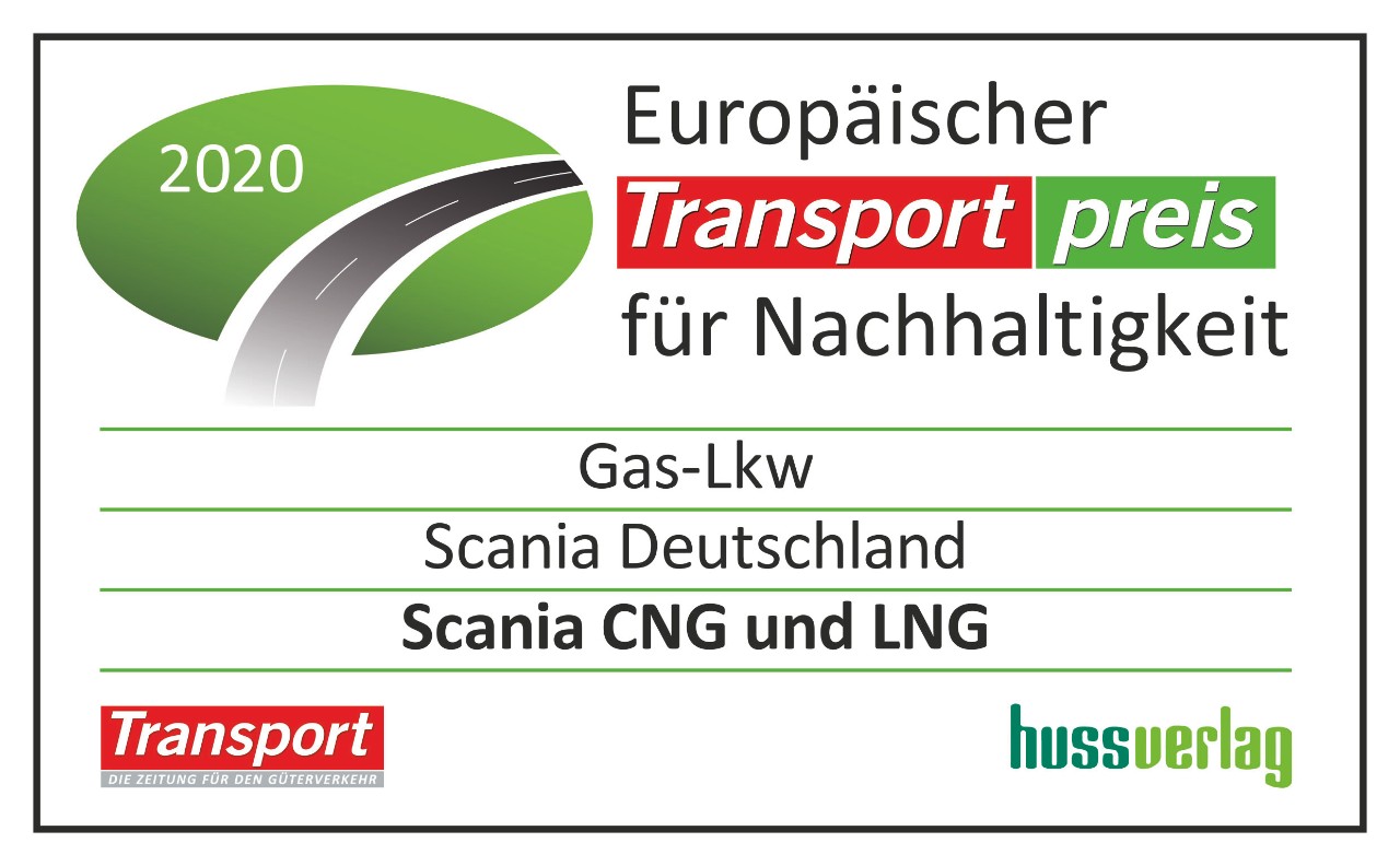 Europäischer Transportpreis für Nachhaltigkeit 