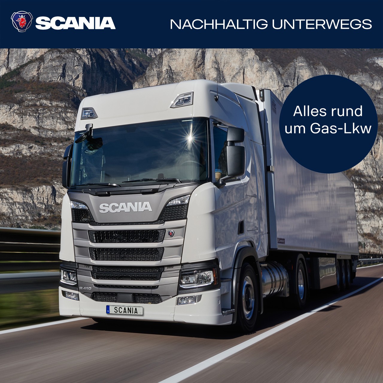 Scania Bewegt nachhaltig unterwegs Cover