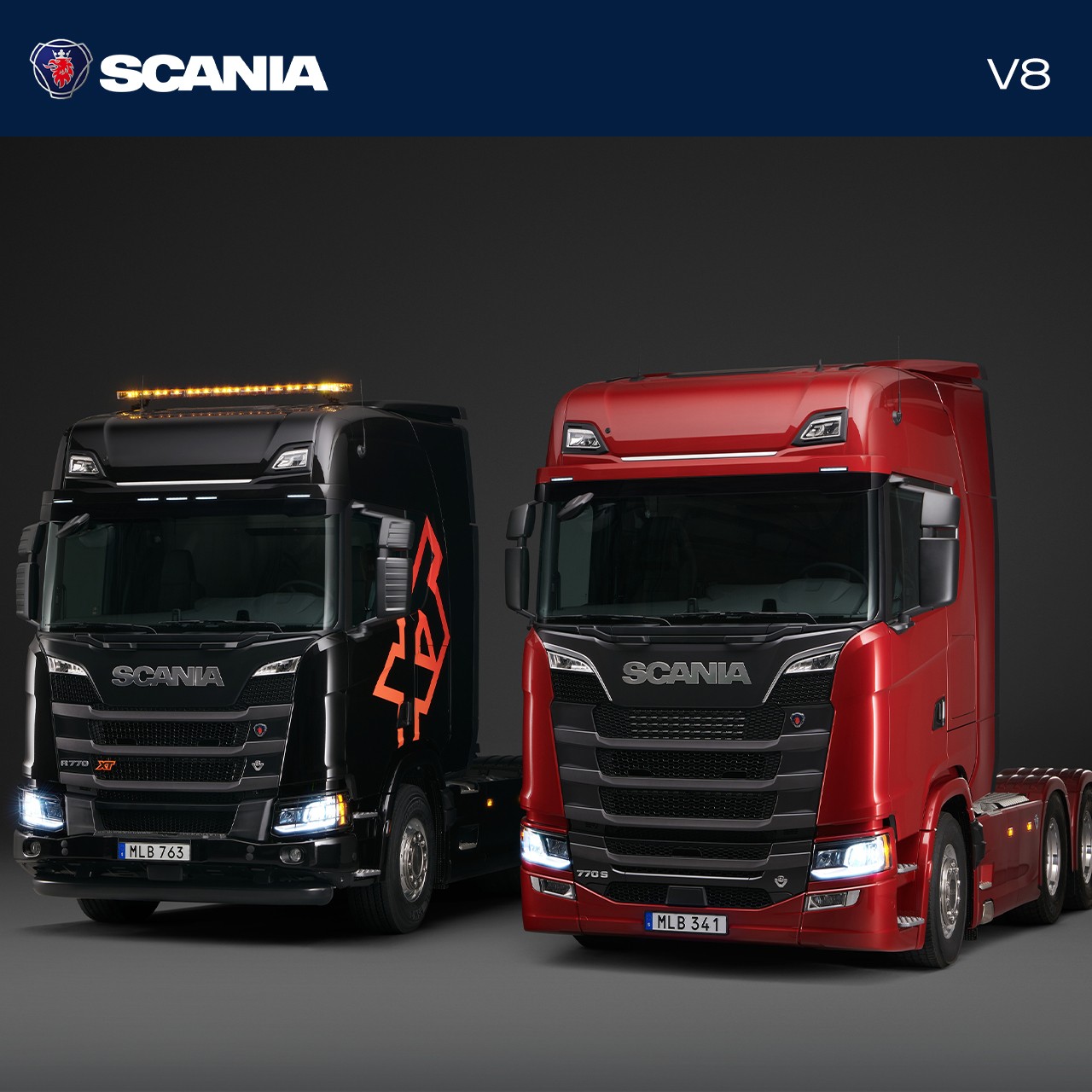 Scania Bewegt V8 Cover
