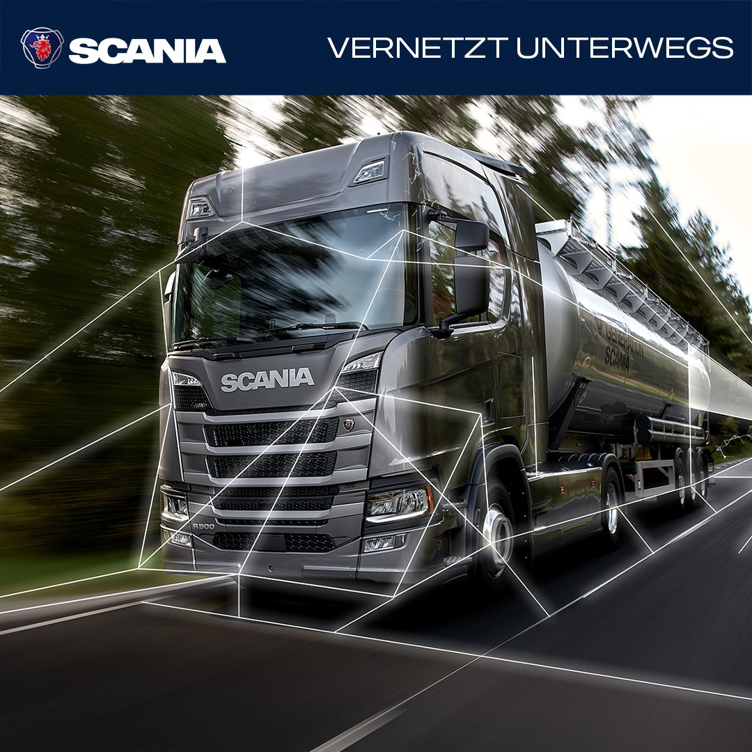 Scania Bewegt vernetzt unterwegs Cover