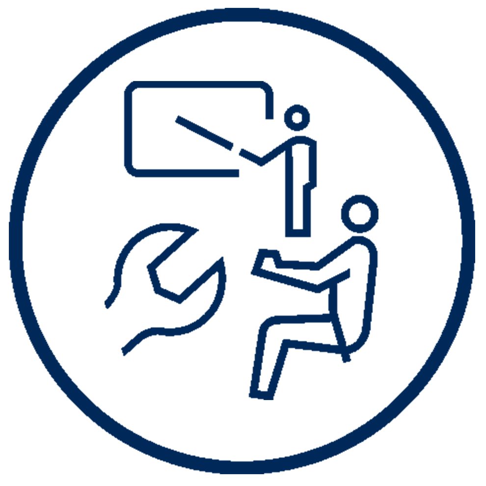 Fahrtraining-Symbol