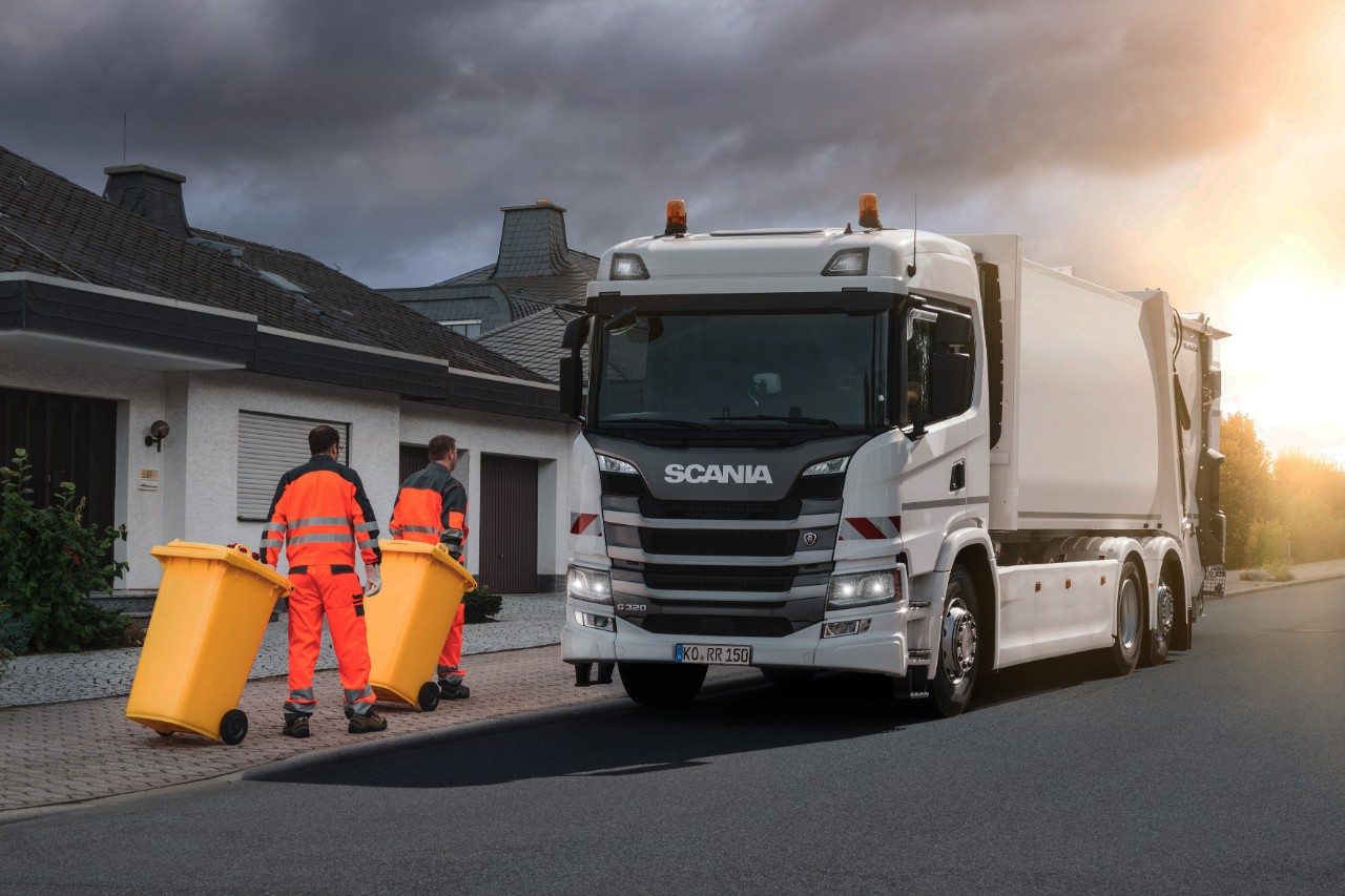 Abfallsammelfahrzeuge von Scania