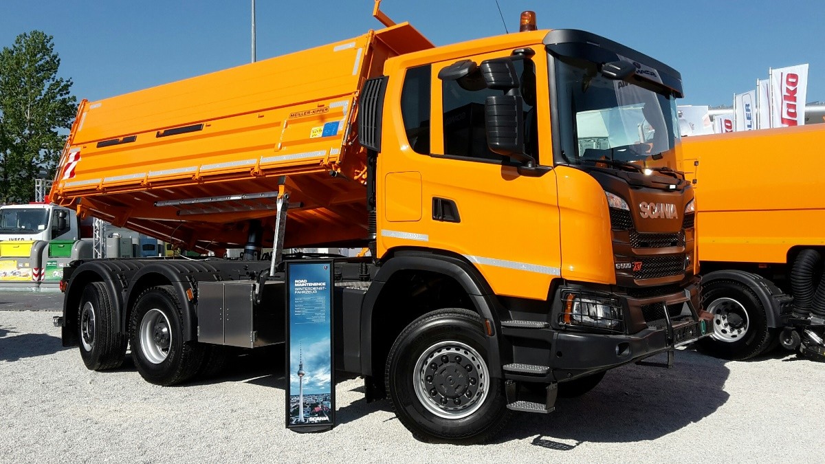 Scania Lkw für den Winterdienst