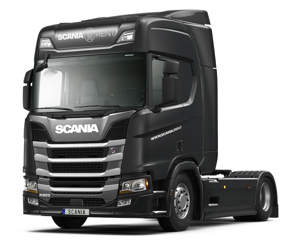 Scania Rent R 500 Sattelzugmaschine A4x2EB schwarz