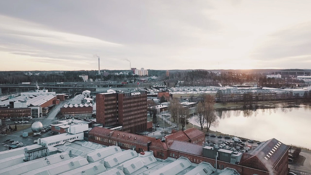 Scanias hovedkontor i Södertälje