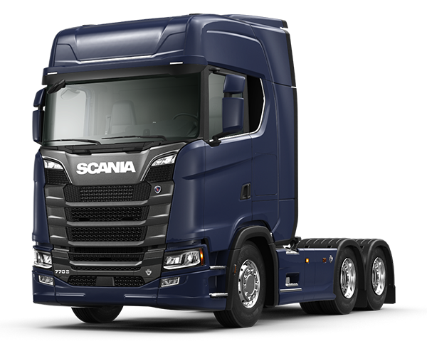 Mørkeblå Scania 770 S