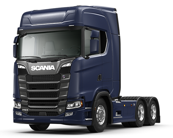 Mørkeblå Scania 770 S