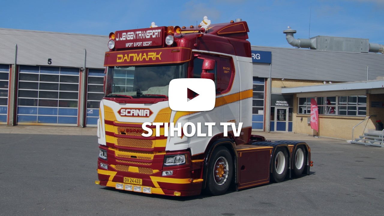 OPBYGNING: Scania 560 R til J. Jensen Transport