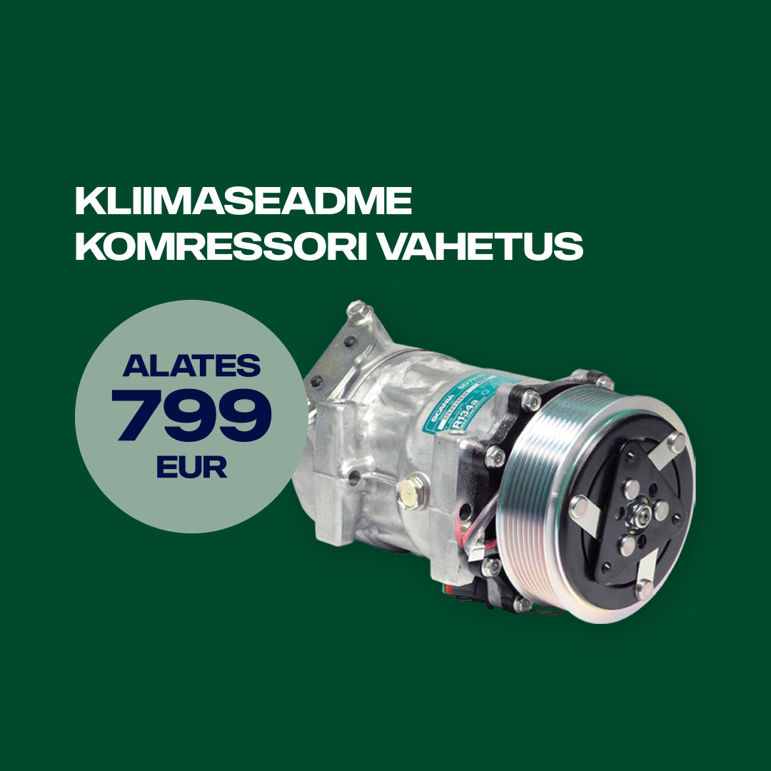 Kliimaseadme komressori vahetus