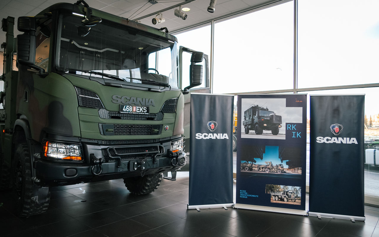 Kaitseväe autoparki lisanduvad uued konkslift-sõidukid