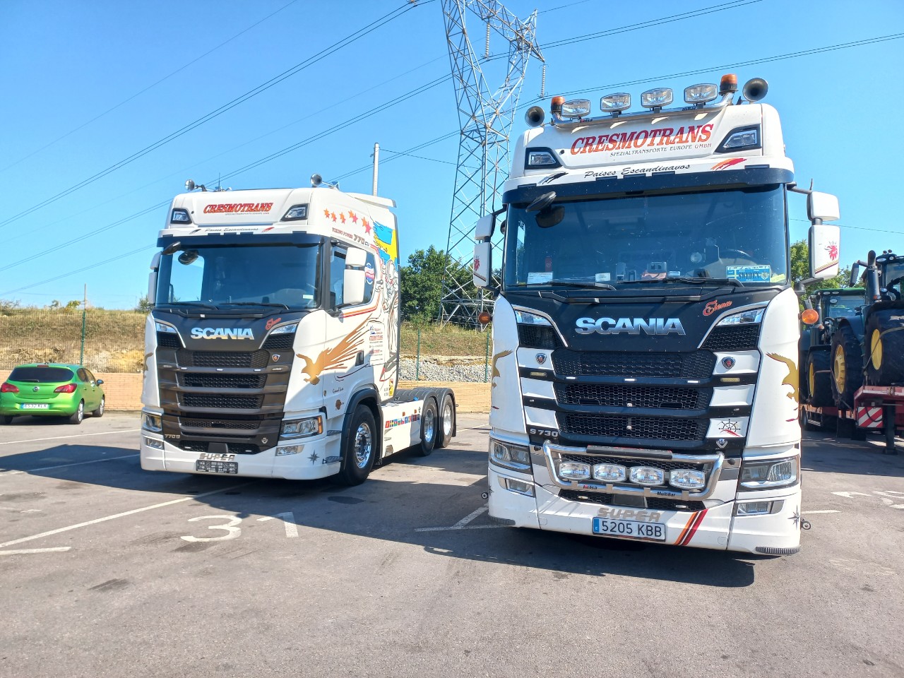 Transportes Náuticos y Especiales Crespo incorpora tres Scania a su flota