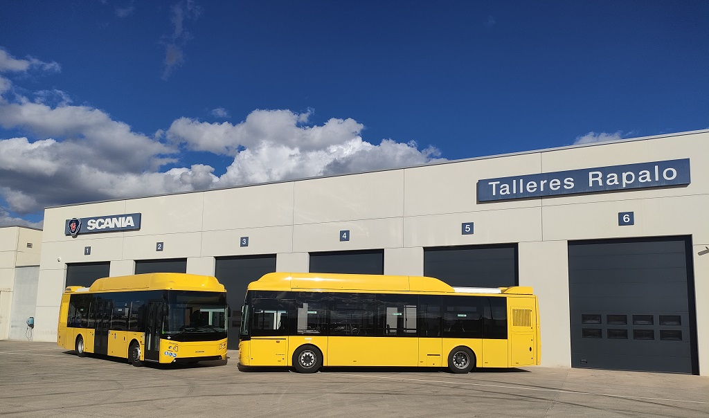 Dos buses de GNC de Scania para el transporte urbano de Vila-real
