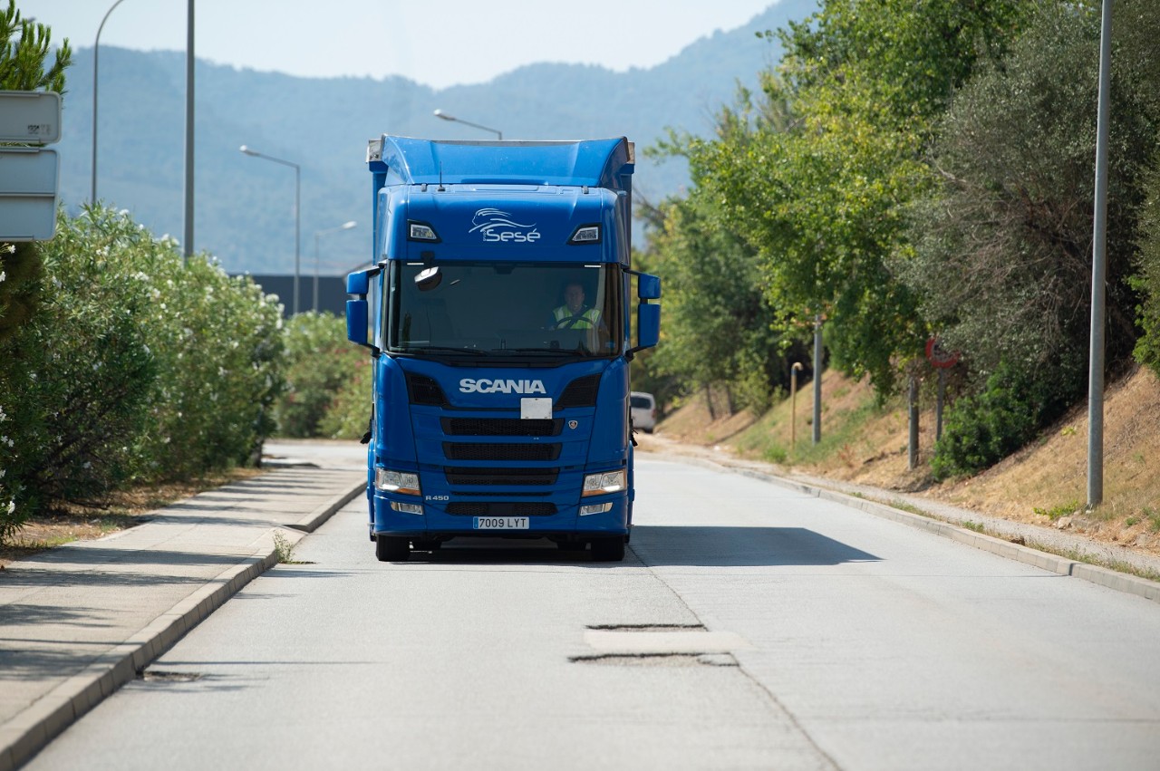 Grupo Sesé, Repsol y Scania confirman una reducción de hasta el 90% de las emisiones de CO2 gracias al uso de biocombustibles avanzados