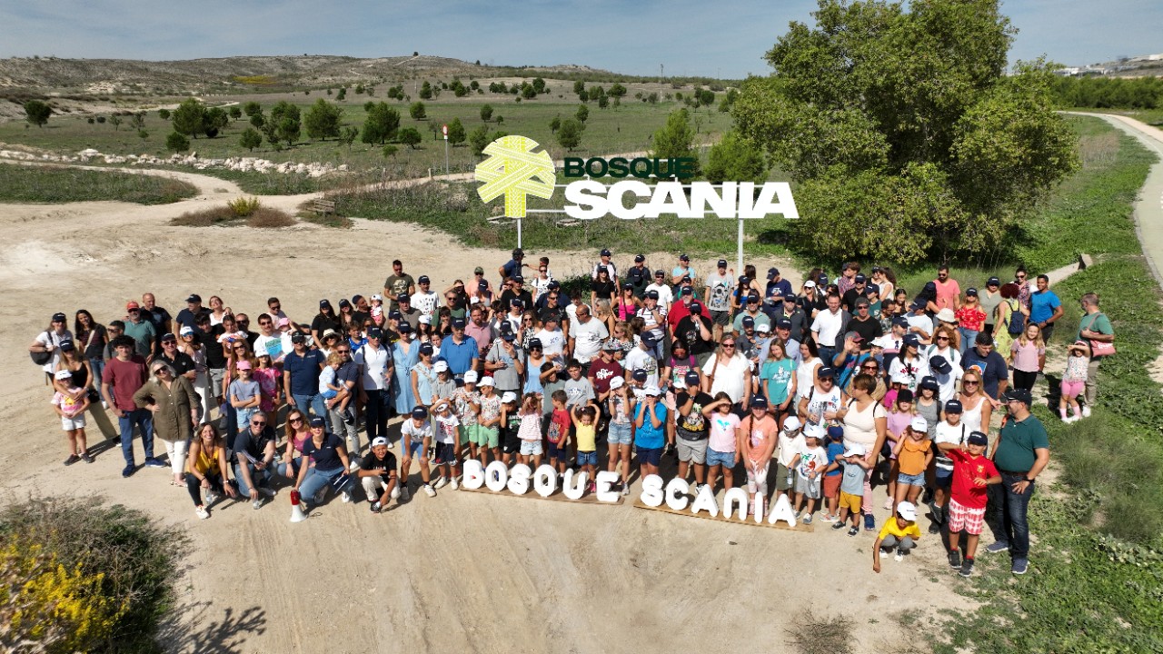 El Bosque Scania sigue creciendo tras 10 años de historia