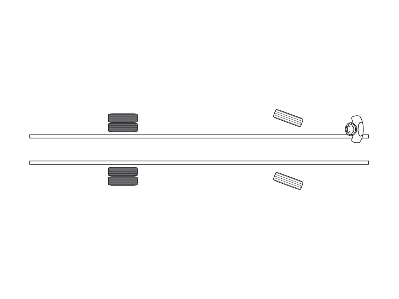 Configuración de ejes 4x2