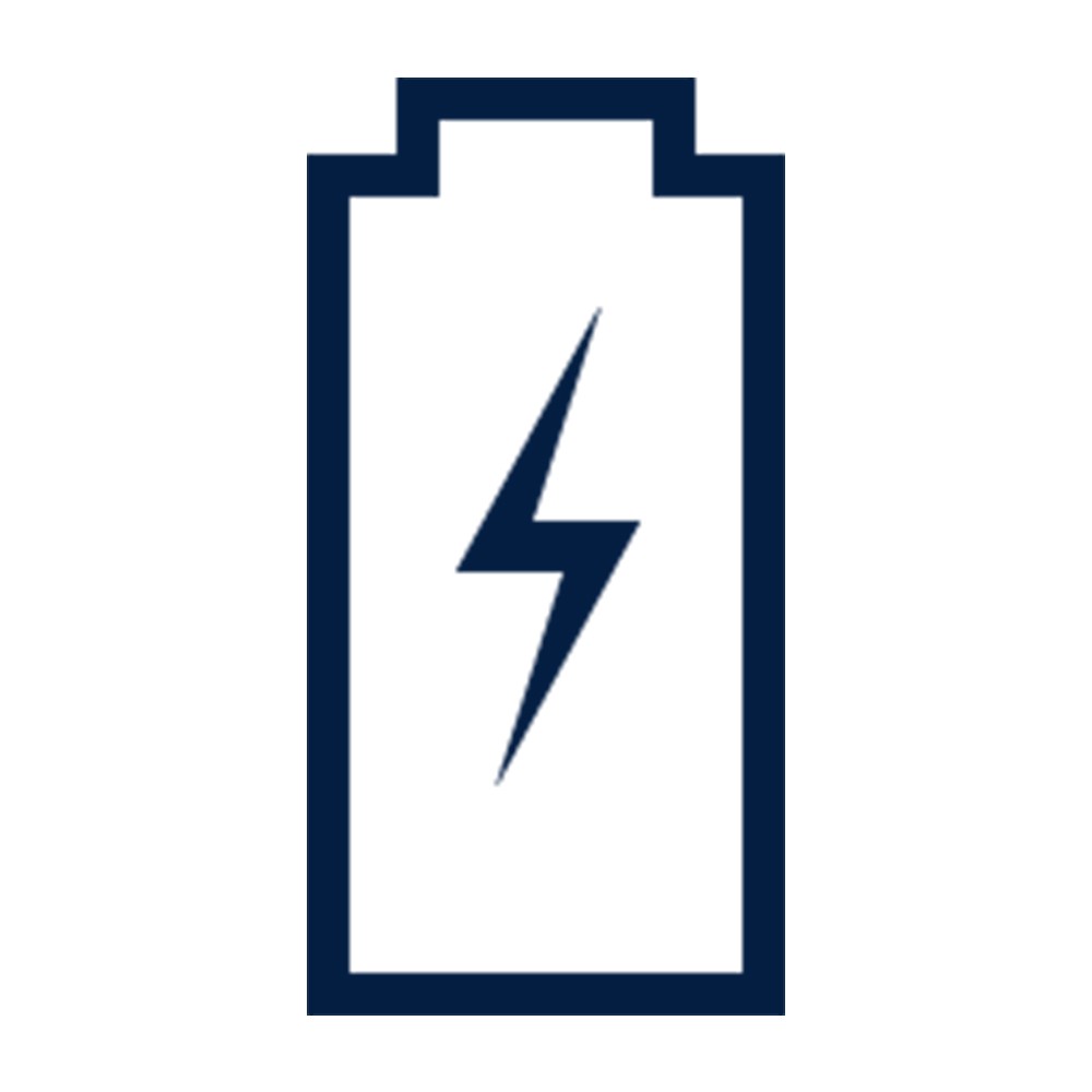  Icono de electricidad/batería