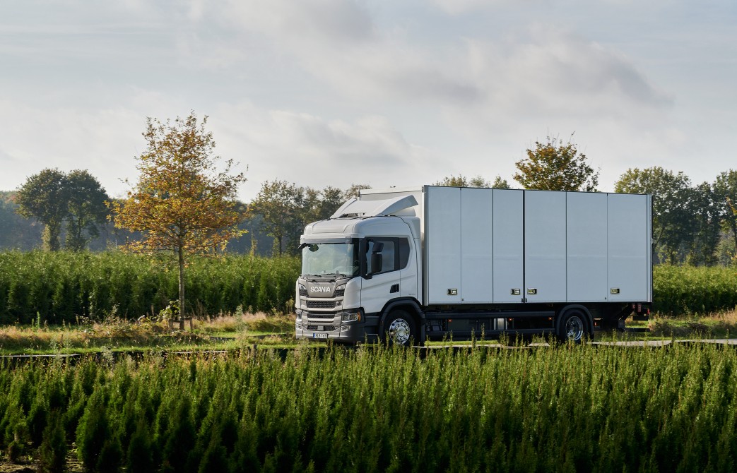 Scania presenta novedades en sus camiones híbridos 