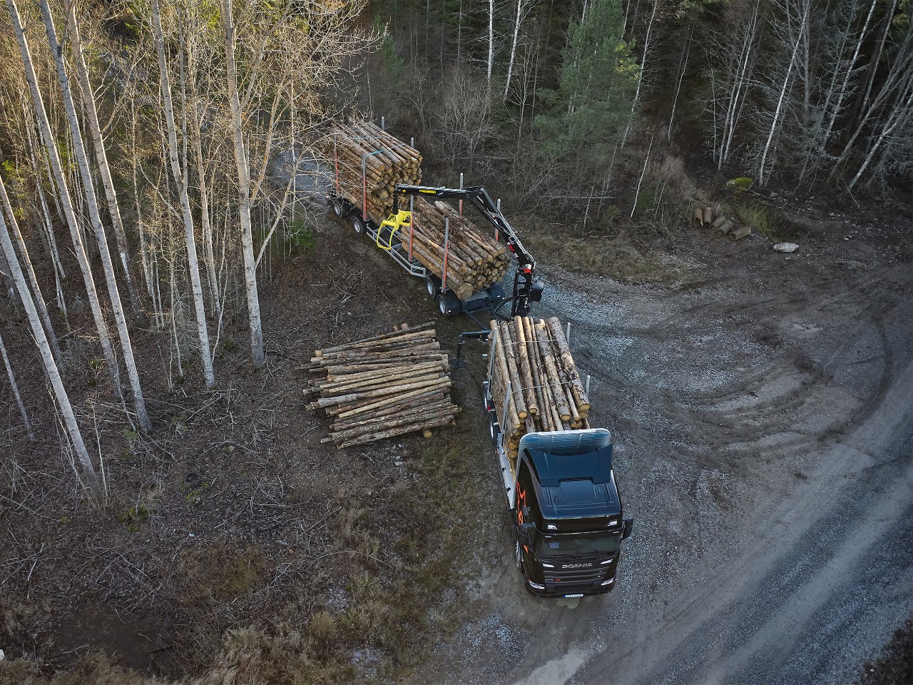  Transporte de madera
