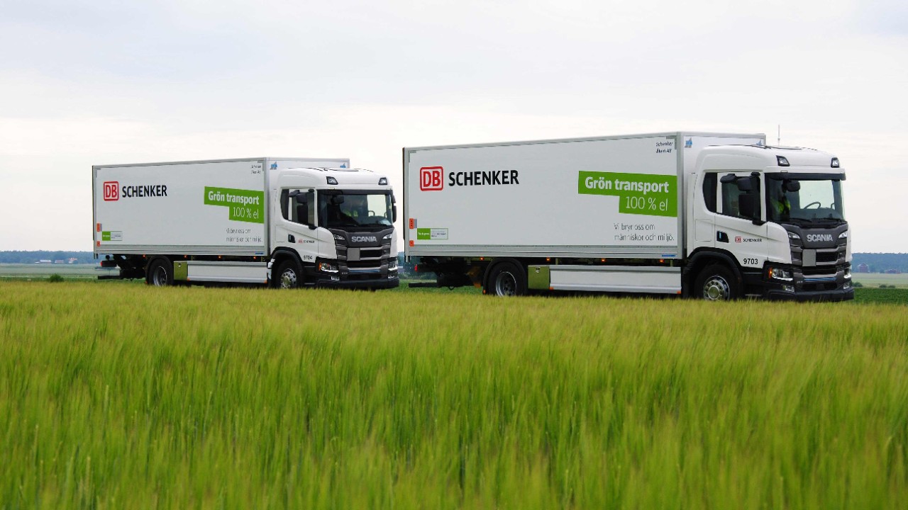 DB Schenker aloittaa yhteistyössä Scanian kanssa hiilineutraalit kuljetukset Gotlannissa