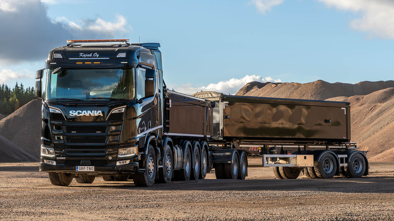 Scania R660 kulkee pehmeämmin ja taloudellisemmin